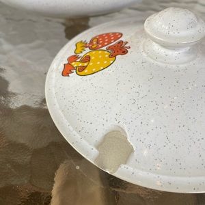 Vintage Kitchen - Sealy Stonewear Ceramic Merry Mushroom Fondue Pot Vintage Kitchen - Sealy Stonewear Ceramic Merry Mushroom Fondue Pot